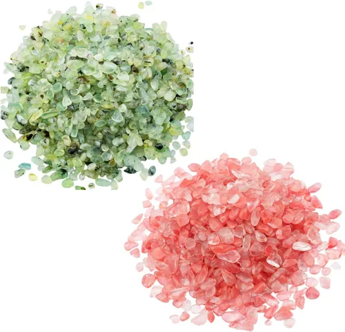 Vista 19 de SUNYIK Piedras de Cuarzo Trituradas con Forma Irregular de 1 Libra (Aproximadamente 460 Gramos)