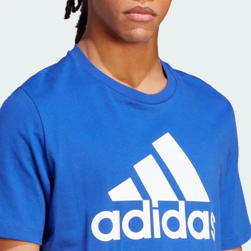 Vista 2 de adidas Camiseta básica para hombre con logotipo grande