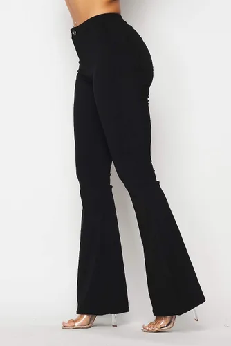 Vista 4 de SOHO GLAM Jeans elásticos de cintura alta