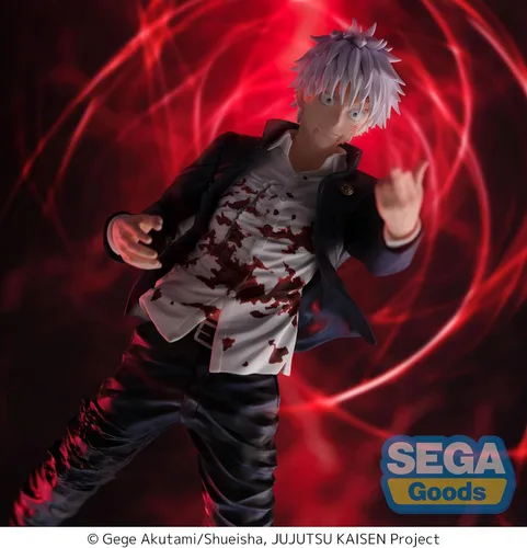Vista 5 de SEGA Goods Satoru Gojo Técnica Maldita Reversión Roja Ver. Figura de 24 cm Jujutsu Kaisen