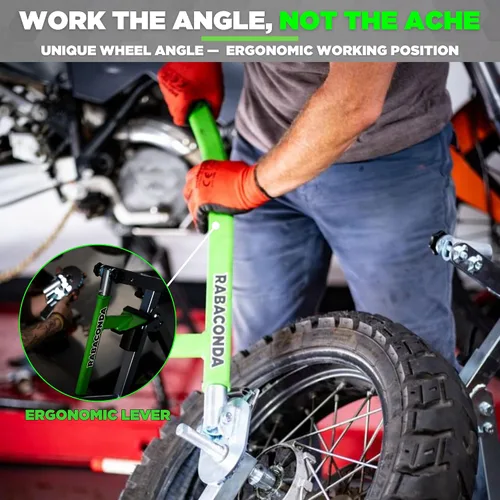 Vista 8 de Kit Inicial de Cambiador de Neumáticos para Motocicleta de Calle Rabaconda