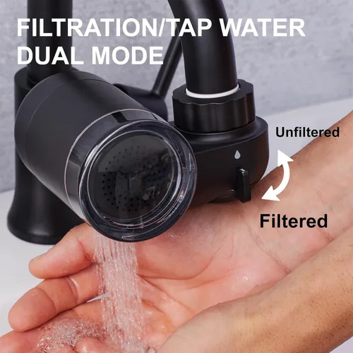 Vista 8 de Filtro de Cuidado de la Piel Filterbaby 2.0, Grifo Filtro de Lavabo de Baño para Cuidado de la Piel de Hombres y Mujeres, Eliminación del 99.9%