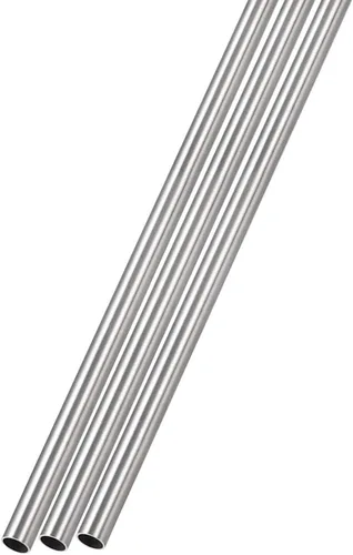 Vista 13 de METALLIXITY Tubo de acero inoxidable 316 (0.079 in de diámetro x 0.012 in de pared T x 9.843 in de largo), 3 piezas, tubo recto - para muebles