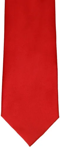 Vista 354 de tiemart Corbata de color sólido para hombre Longitud estándar