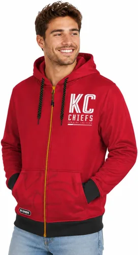 Vista 16 de Outerstuff NFL - Sudadera con capucha para hombre con cremallera completa en colores del
