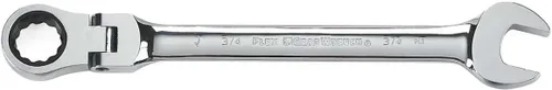 Vista 15 de GEARWRENCH Llave combinada de trinquete de cabeza flexible de 12 puntos, 5/16" - 9705