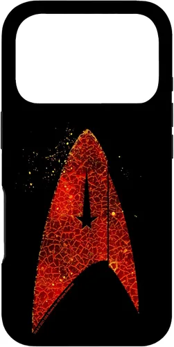 Vista 30 de Star Trek: Discovery On Fire Command Insignia - Carcasa para iPhone 17
