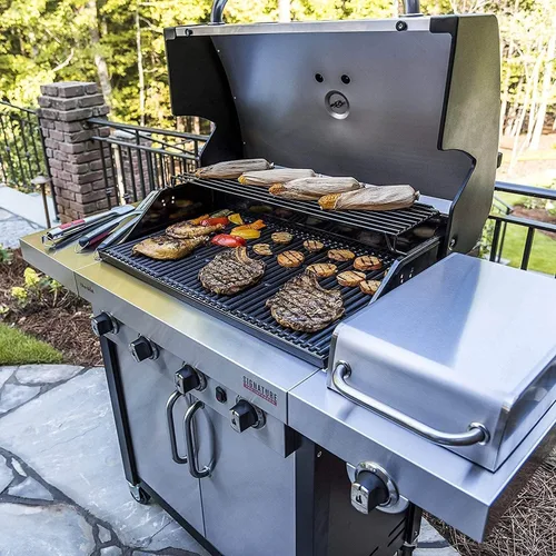 Vista 4 de Rejillas de cocina de 17 pulgadas de repuesto para Charbroil Tru Infrared 463242715, 463242716 Grill, G533-0009-W1, piezas de repuesto de rejilla