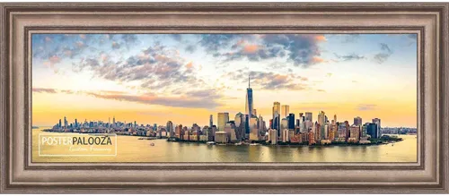Vista 11 de Poster Palooza 3x3 Inch Traditional Silver Complete Wood Square Picture Frame with UV Acrylic Plexiglass, Foam Board Backing & Hardware Included