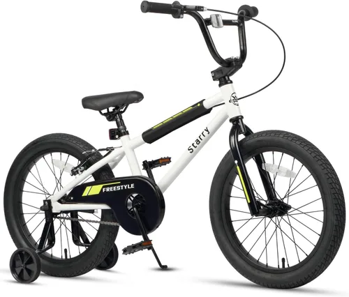 Vista 32 de cubsala Bicicleta para niños de 12, 14, 16, 18 pulgadas, estilo BMX, con ruedas de entrenamiento, freno para niños de 2 a 10 años, varios