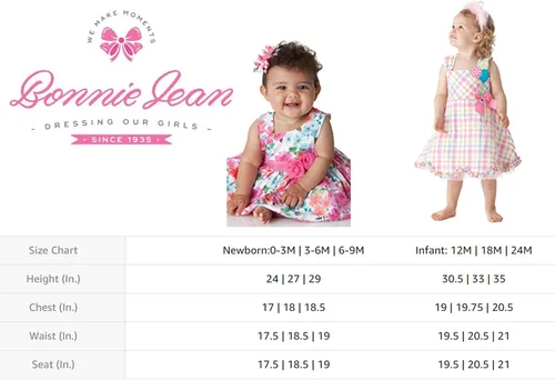 Vista 4 de Bonnie Jean Vestido acampanado de satén y roseta bonaz troquelada para bebés y niñas, para ocasiones especiales, fiesta social de Pascua, morado, 12