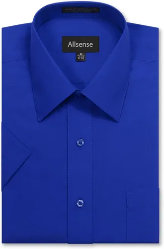 Vista 12 de Allsense Camisa de vestir de manga corta de ajuste regular para hombre