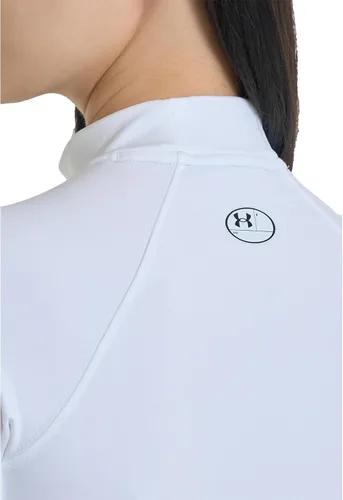 Vista 6 de Under Armour ColdGear Authentics - Camiseta de cuello alto falso para mujer