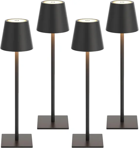 Vista 11 de Kakanuo Lámpara de mesa inalámbrica recargable negro 4