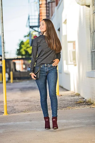 Vista 7 de Dickies Jeans de mezclilla de forma perfecta para mujer