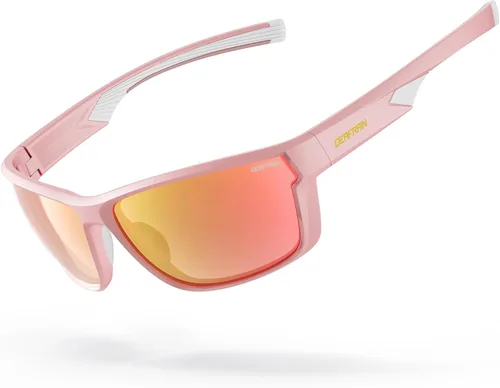 Vista 12 de DEAFRAIN Lentes de sol deportivos polarizados para hombres y mujeres, ideales para correr, pescar, conducir, marco irrompible con protección UV