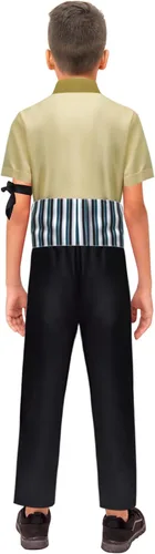 Vista 2 de Disfraz de Zoro para niños, anime, TV, cazador de piratas, cosplay, aventura, Halloween, cosplay