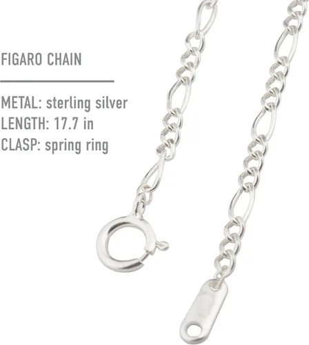 Vista 5 de TAMI Collar de plata con flor prensada