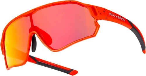 Vista 12 de ROCKBROS Lentes de sol polarizados para niños, gafas de sol deportivas para ciclismo, protección UV400 para jóvenes, niños y niñas de 8 a 14 años