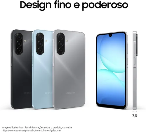 Vista 8 de Samsung Galaxy A17 4G Dual SIM 128 GB, 4 GB, resistente a salpicaduras AMOLED de 90 Hz de 6.7 pulgadas, GSM desbloqueado de fábrica