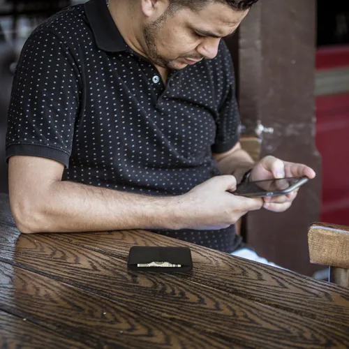 Vista 7 de Fidelo Leather and Minimalist Wallet for Men