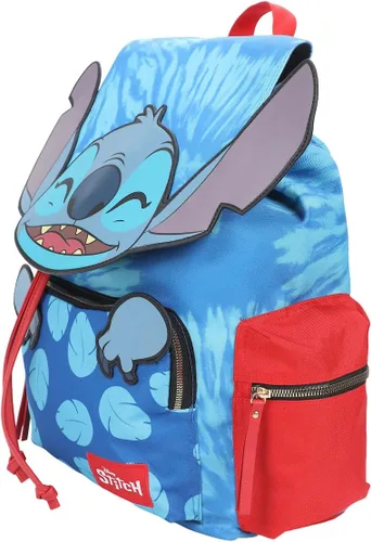 Vista 2 de Lilo & Stitch - Mochila de personajes novedosos, Multi colorido