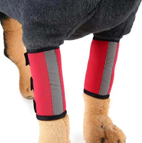 Vista 8 de 2 fundas de recuperación para callos de codo de perro, presión y dislocación de hombros para perro, protector de codo de perro