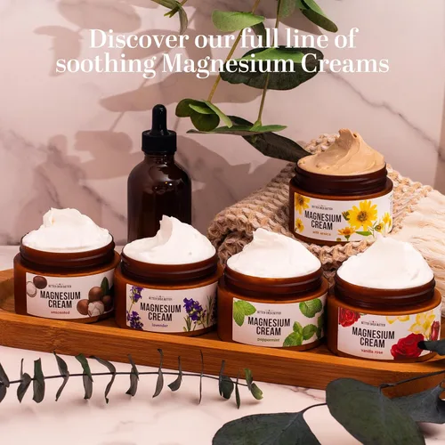 Vista 9 de Better Shea Butter Crema de magnesio Lavanda Alivia los calambres en las piernas y la tensión muscular Loción nocturna para embarazo, niños