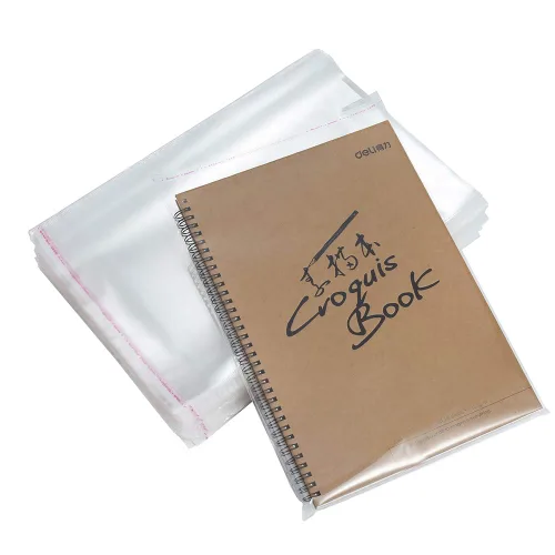 Vista 13 de Paquete de 400 bolsas de celofán transparente gruesas de 2" x 4", autosellantes, resellables, autoadhesivas, bolsas de polietileno de celofán de 1.6