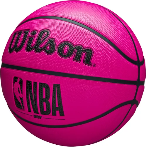 Vista 3 de Wilson NBA DRV Balón de baloncesto para exteriores con bomba - Rosa, Talla 7-29.5