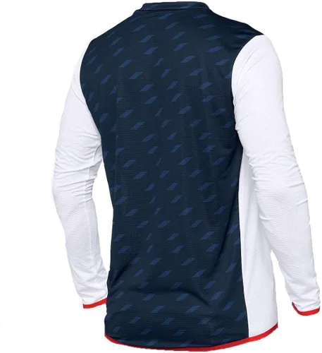 Vista 2 de 100% de hombres R-Core-X DH manga larga bicicleta de montaña Jersey - 41002-022, Multi, L