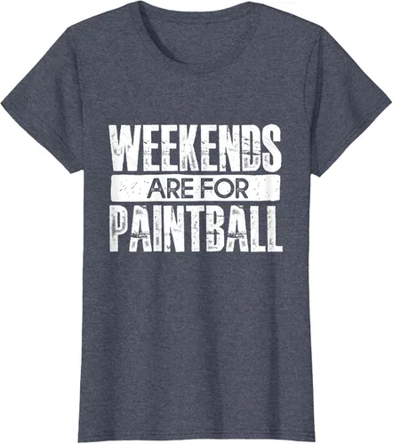 Vista 9 de Weekends Are For Paintball - Camiseta de paintballer, Negro