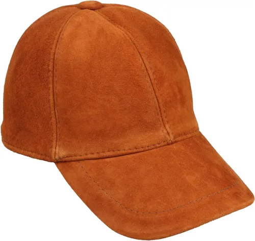 Vista 3 de Gorra de béisbol unisex de piel de ante