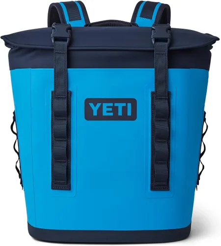 Vista 23 de YETI Hopper M Series Mochila enfriadoras de lados suaves con acceso MagShield Azul marino