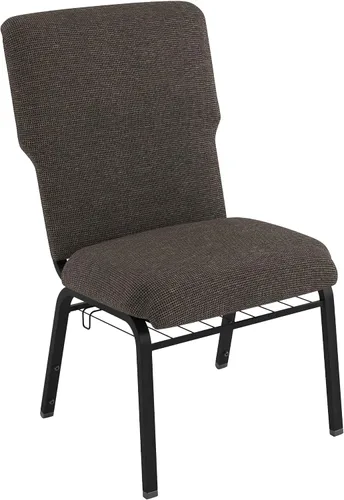 Vista 14 de Flash Furniture Advantage - Silla de iglesia con descuento de mármol negro, 21 pulgadas de ancho