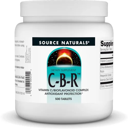 Vista 6 de Source Naturals C-B-R - Vitamina C, Complejo Bioflavonoide Para Protección Antioxidante - 250 Tabletas