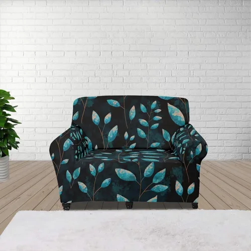 Vista 107 de ZOUTAIRONG Fundas elásticas para sofá con estampado de ramas de camuflaje 3D para sofá, funda para muebles de un solo cojín, decoración del hogar u