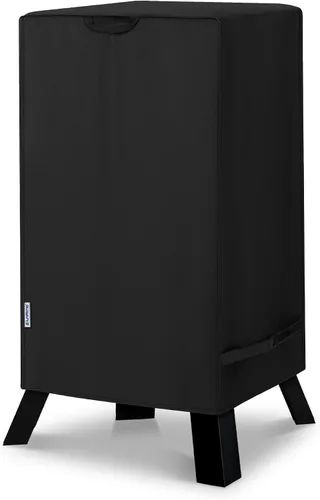 Vista 11 de SunPatio Funda para ahumador eléctrico de 30 pulgadas, cubierta vertical cuadrada impermeable resistente para ahumador, cubierta digital