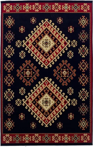 Vista 32 de SUPERIOR Alfombra Tradicional Santa Fe Colección 3 x 5 - Rojo