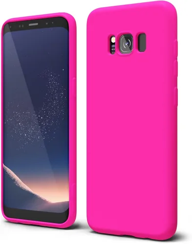 Vista 36 de oakxco Funda para teléfono Samsung Galaxy S8 de silicona líquida, delgada y fina de gel de goma suave TPU cubierta protectora simple llana