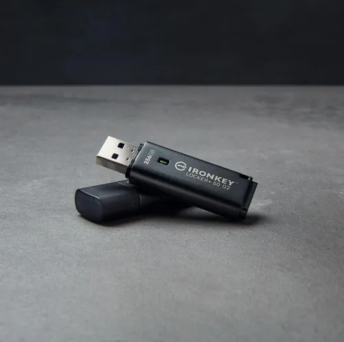 Vista 6 de Kingston Ironkey Locker+ 50 G2 32GB Unidad USB cifrada FIPS 197 Protección AES-XTS Seguridad con contraseñas múltiples USB 3.2 Gen 1