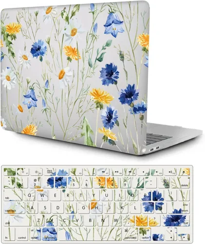 Vista 19 de Compatible con MacBook Pro de 13 pulgadas modelo A1278 versión 2012 2011 2010 2009 2008 versión antigua con CD-ROM, funda rígida para laptop