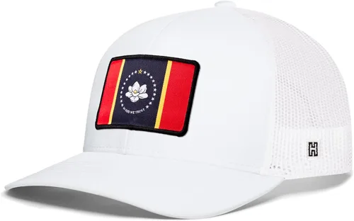 Vista 48 de HAKA Gorra de béisbol unisex con diseño de bandera del estado Gorra de béisbol de malla de camionero