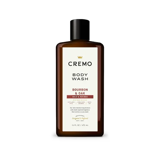 Vista 19 de Cremo Rich-Lathering Golden Amber Gel de baño para hombres, notas de grosella roja, piña, ámbar gris y musgo, 16 onzas líquidas