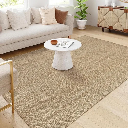 Vista 31 de LEEVAN Alfombra lavable para baño, alfombra tejida negra de 2 x 3 pies para entrada, alfombra de puerta delantera de algodón, alfombras pequeñas