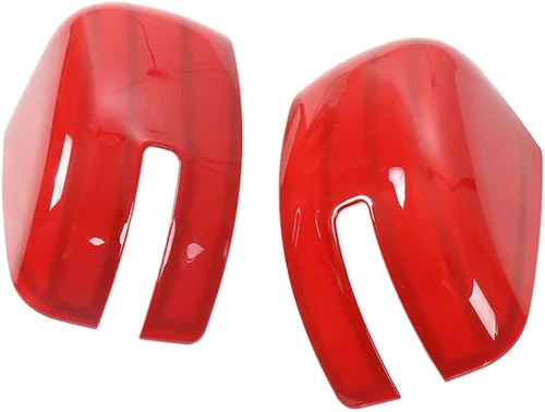 Vista 5 de Cubierta de espejo retrovisor, tapa de espejo retrovisor, cubierta de protección compatible con Jeep Renegade 2016 2017 2018 2019 2020 2021 2022