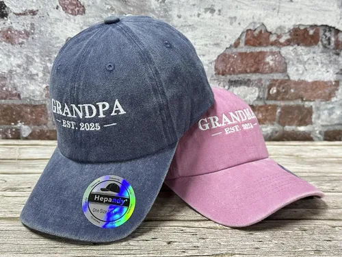 Vista 64 de Hepandy Mr Mrs Mom Dad Captain First Mate Mama and Mini Sombreros de béisbol
