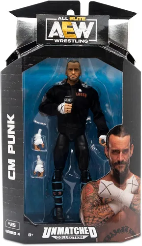 Vista 6 de All Elite Wrestling AEW - Figura punk de 1.6 in con accesorios