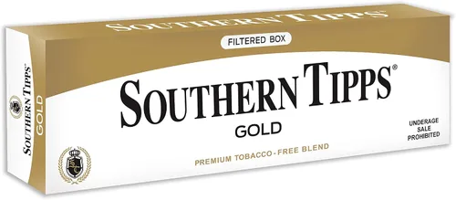 Vista 5 de SOUTHERN TIPPS Cigarrillos de hierbas dorados (20 varillas) – Sin tabaco ni nicotina Alternativa suave y satisfactoria al cigarrillo Mezcla