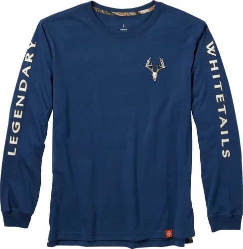 Vista 22 de Legendary Whitetails Camiseta de manga larga para hombre con diseño gráfico, 100% algodón preencogido de alta calidad Negro